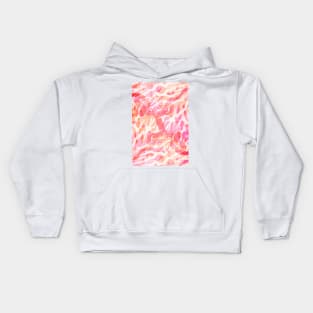 Summer Coral Kids Hoodie